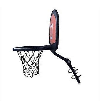 Trampoline Basketballkurv Basketballmål Utendørssport Basketballramme Basketballbrett Trampolinefeste for spilldunking Barn - B