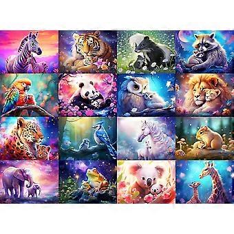 Puzzel voor volwassenen met fantasiedieren VRE519