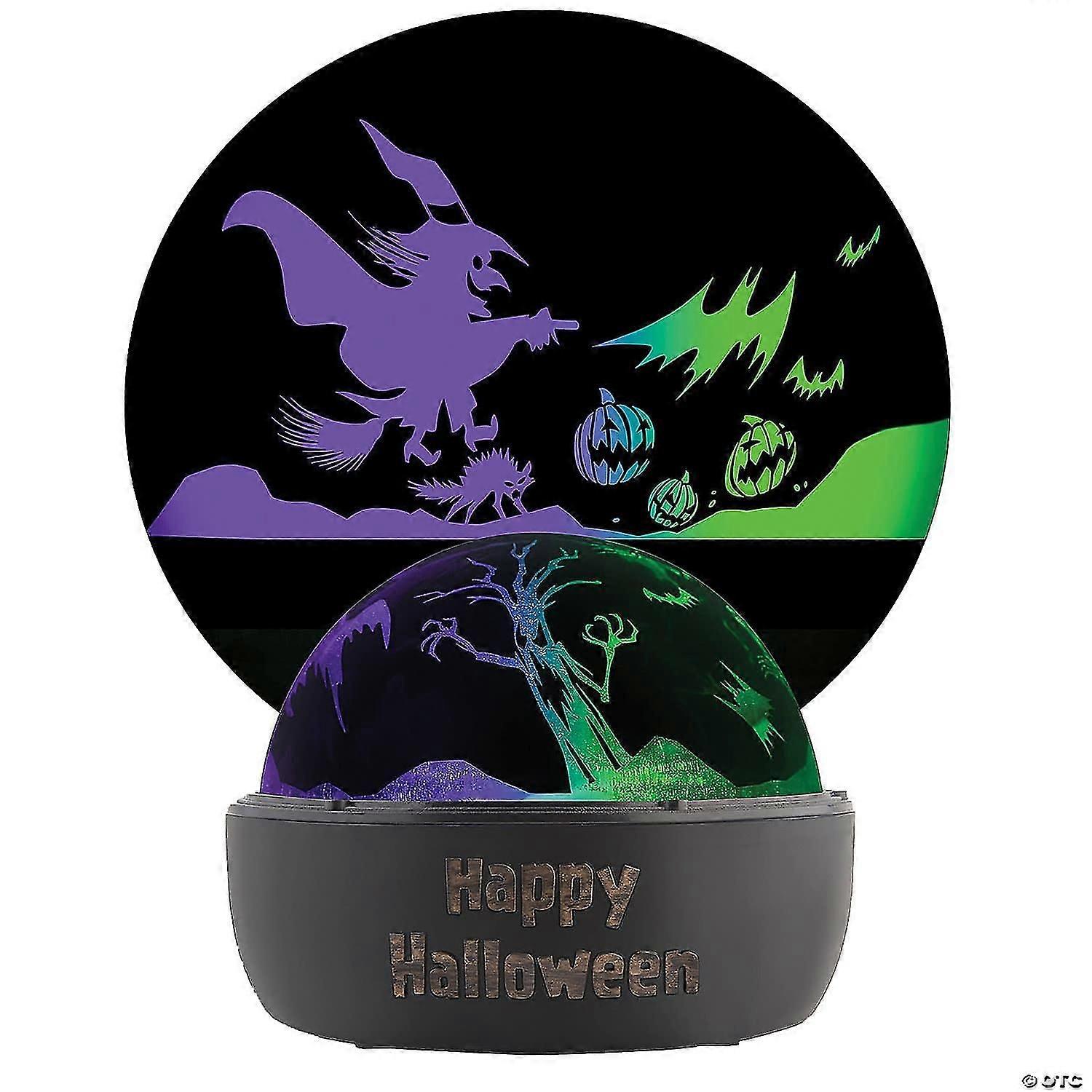 Shadow Box Color Changing Lightshow Projector Halloween Decoration