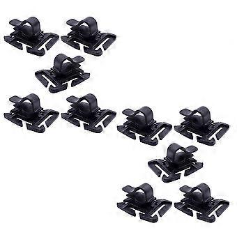 Outdoor Backpack Water Bag Clips 360 Degree Rotary Fixing Clamps 20Pcs