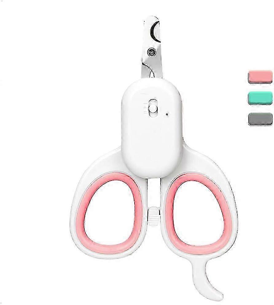Claw Clippers With Led Light And Uv Light - Multi-function Professional Nail Clippers