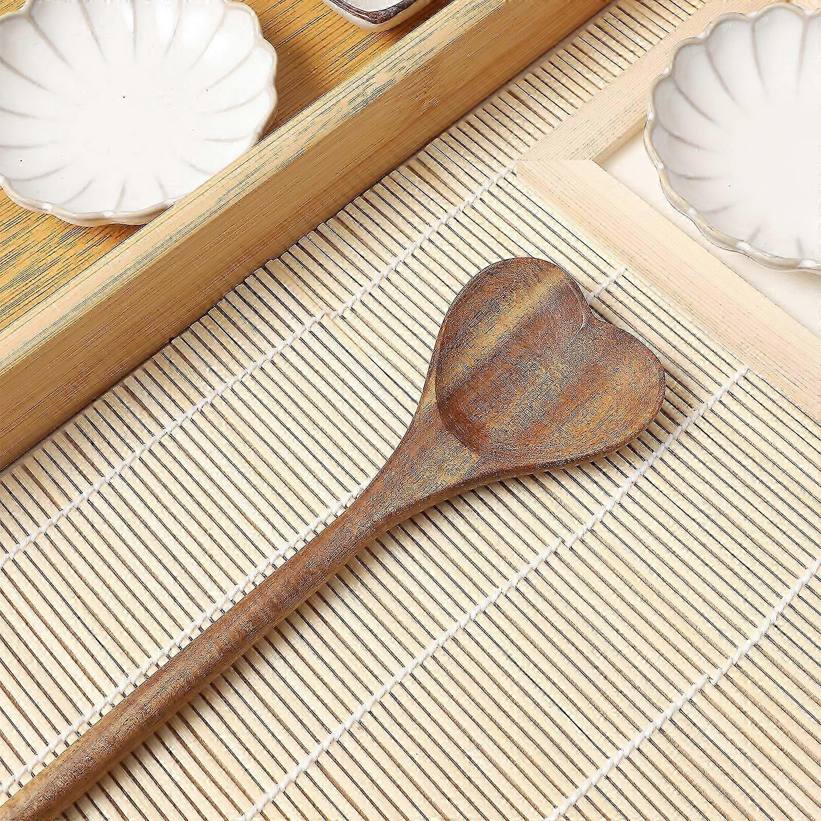 5Pcs Stirring Spoon Brown Multi-Function Accessory for Baby Feeding, Gift Giving