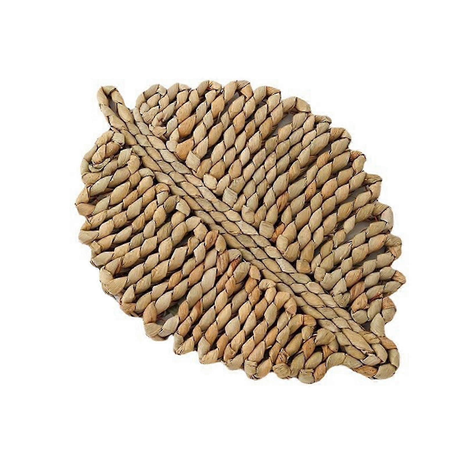 Handwoven Cattail Leaf Placemat