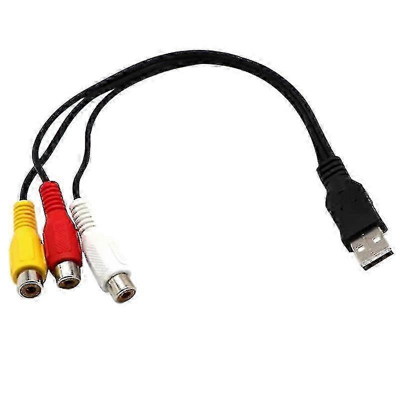 USB to RCA Audio Video Adapter