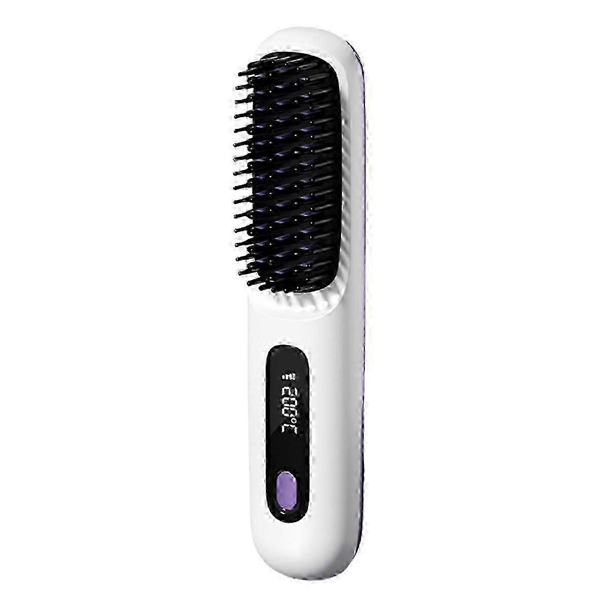 USB Rechargeable Ceramic Hair Comb
