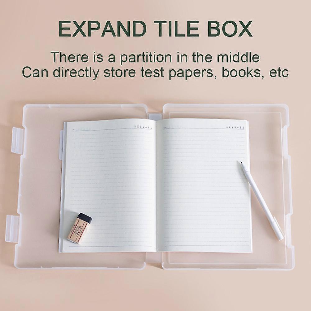 Sturdy Clear Plastic Document Holder For Office Storage