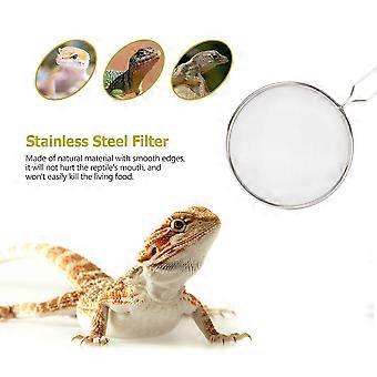 Reptile Sand Filter Mesh for Pet Supplies Cleaning Silver