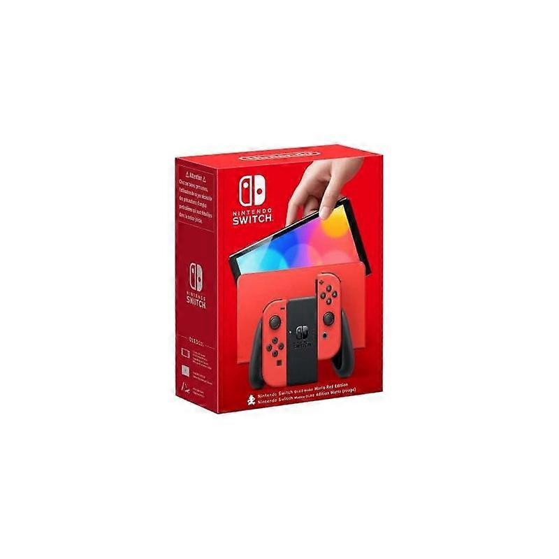 Switch Console Oled Rossa Mario Special Edition