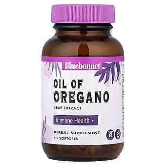Bluebonnet Nutrition, Oregano-olie, Bladextract, 60 softgels (150 mg per softgel)