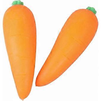 For Sensory Fidgeting & Stress Relief: Giant Carrot Squishy Stress Ball, Jumbo Moldable Slow-Rise Vegetable Shape for Relaxation