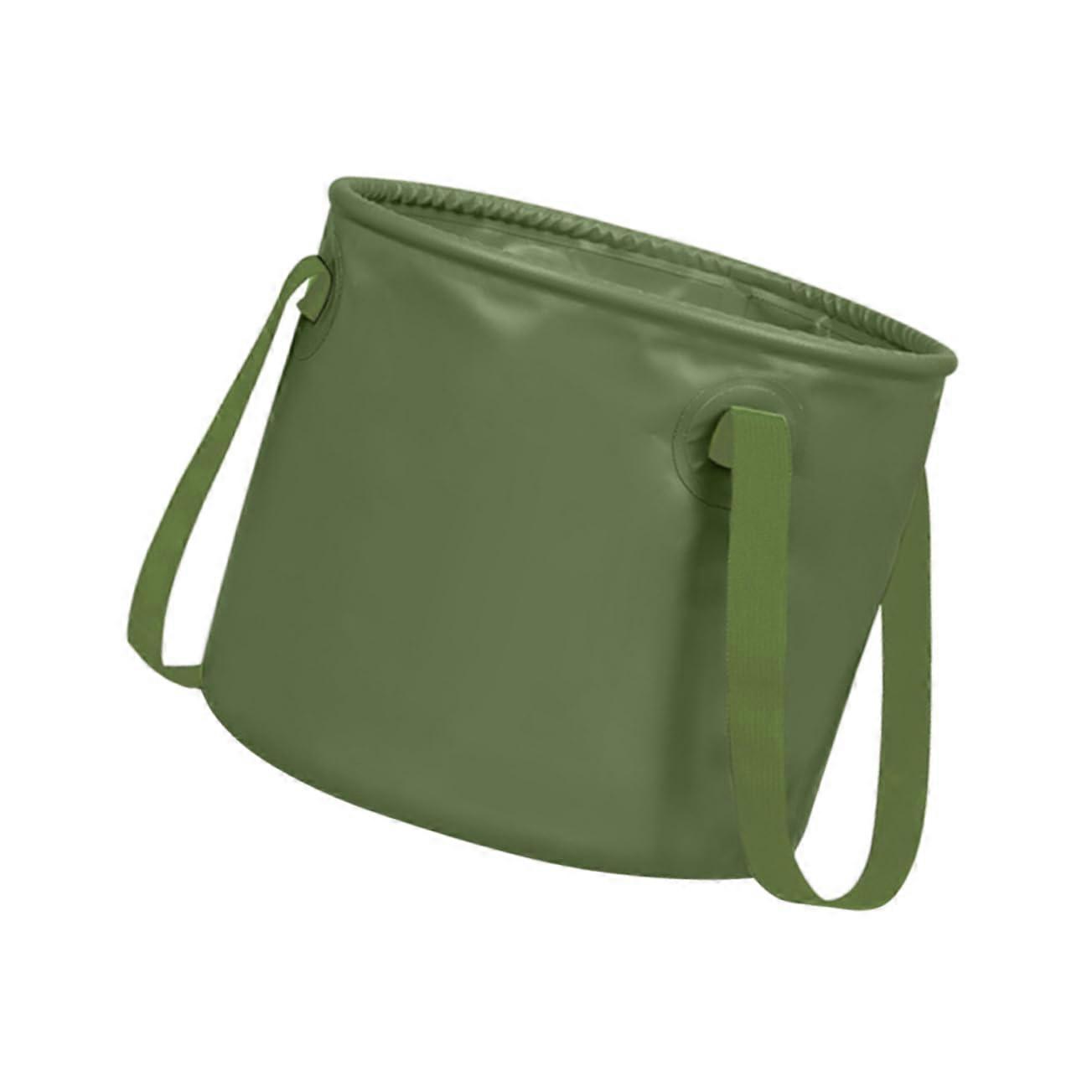 Collapsible Water Bucket for Camping Foldable SpaceSaving Design Lightweight Durable Container