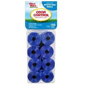 Four Paws Wee-Wee Outdoor Odor Control Heavy Duty Dog Waste Bags Refill Rolls, Waste Bags, 1 Each/120 Count