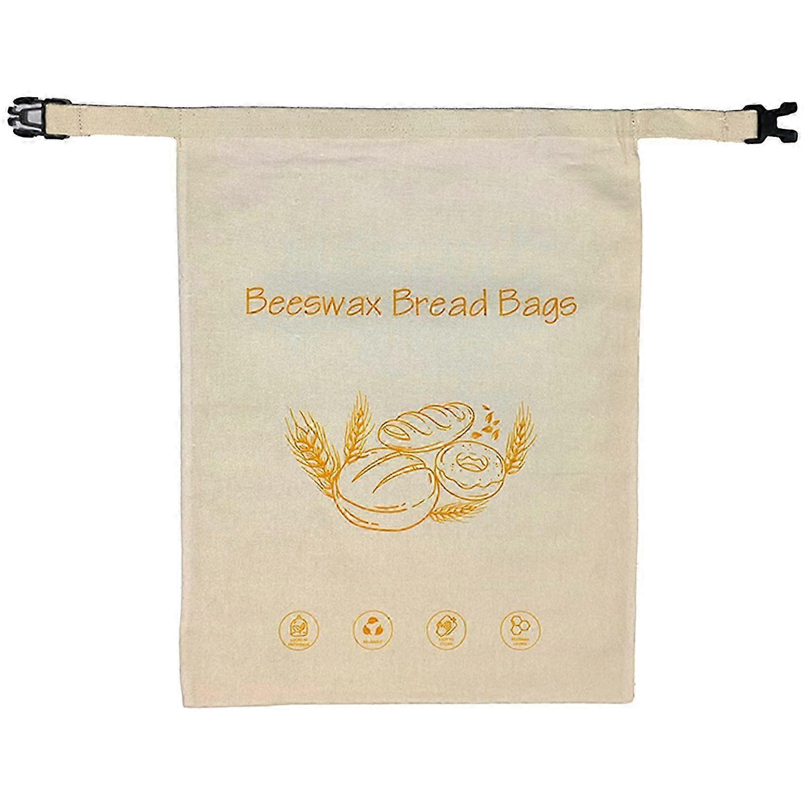 Beeswax Bread Storage Bag Reusable