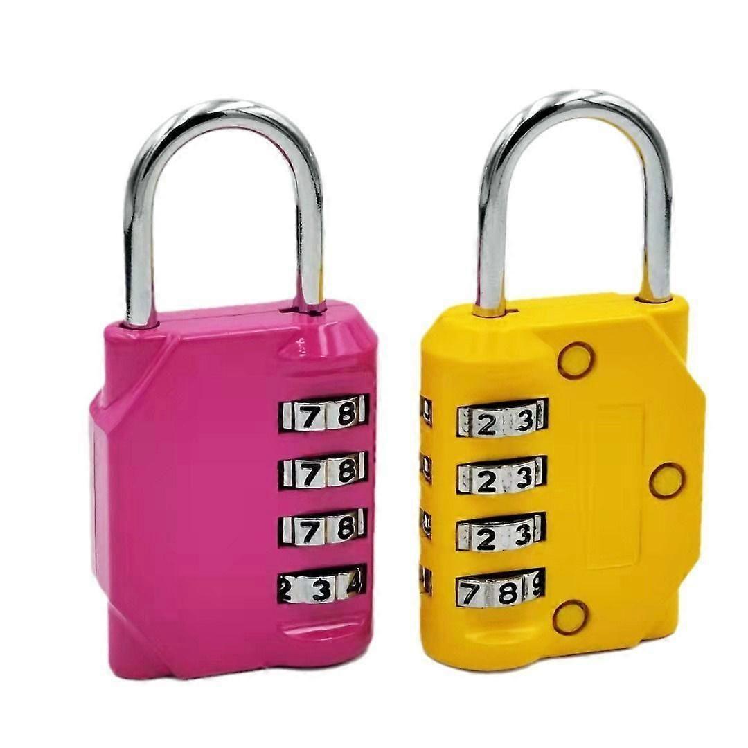 4-Digit Zinc Alloy Combination Padlock