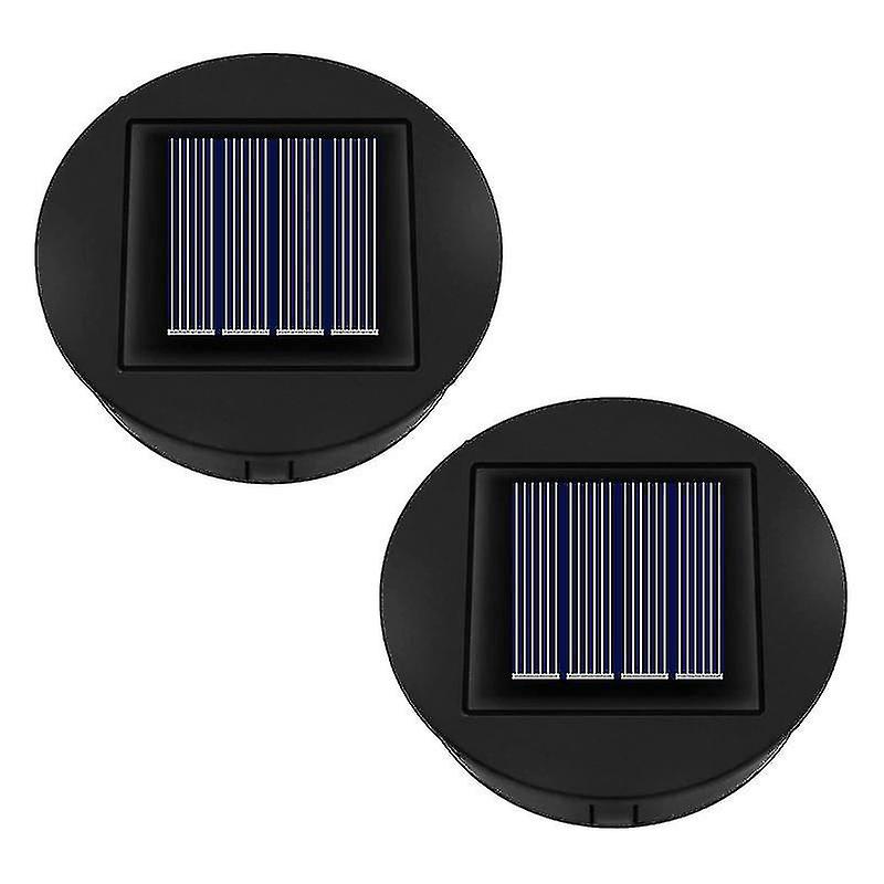 2pcs Solar Replacement Top 8cm,replacement Solar Panels,for Outside En Solar