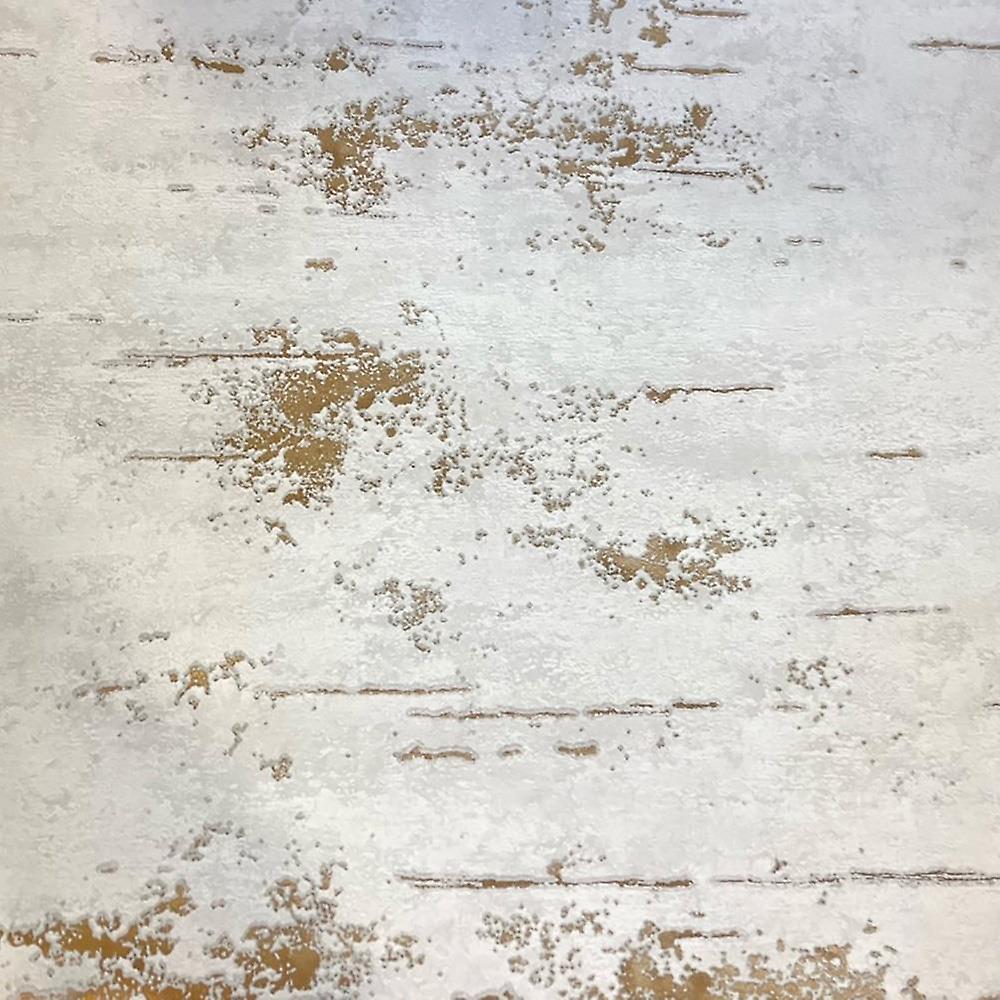 Grandeco Industrial Concrete White Gold Wallpaper