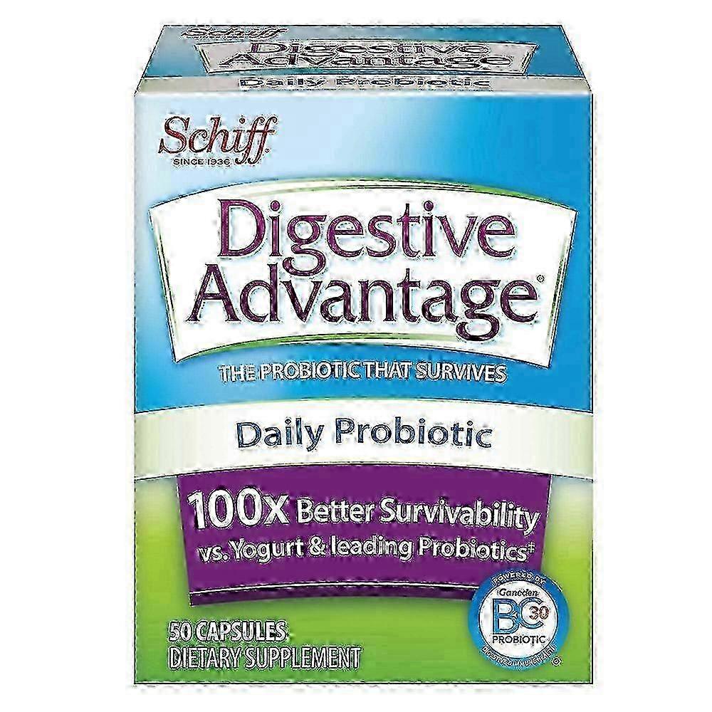 Digestive Advantage Daily Probiotic Capsules For Men & Women, 50 Ea