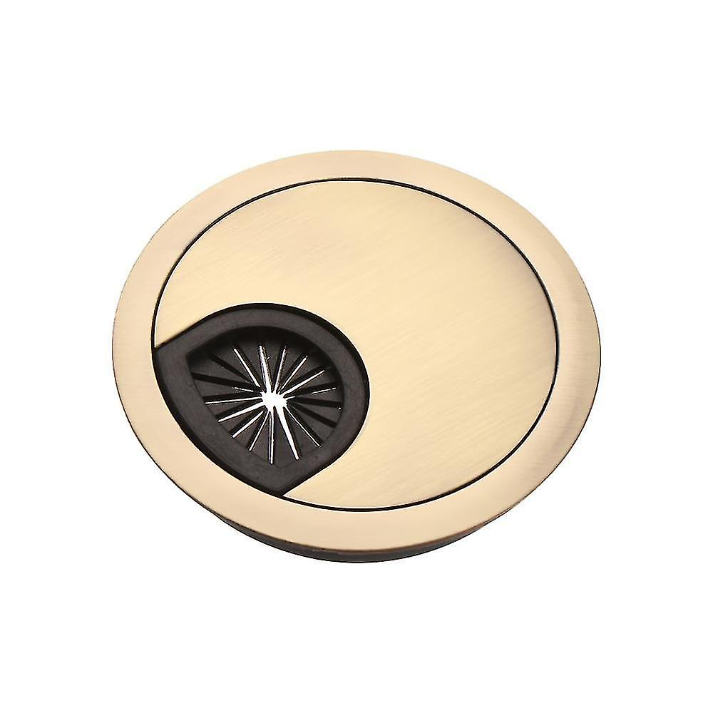 Green bronze 80mm Desk Wire Hole Cover Base Office Grommet Table Cable Outlet Port