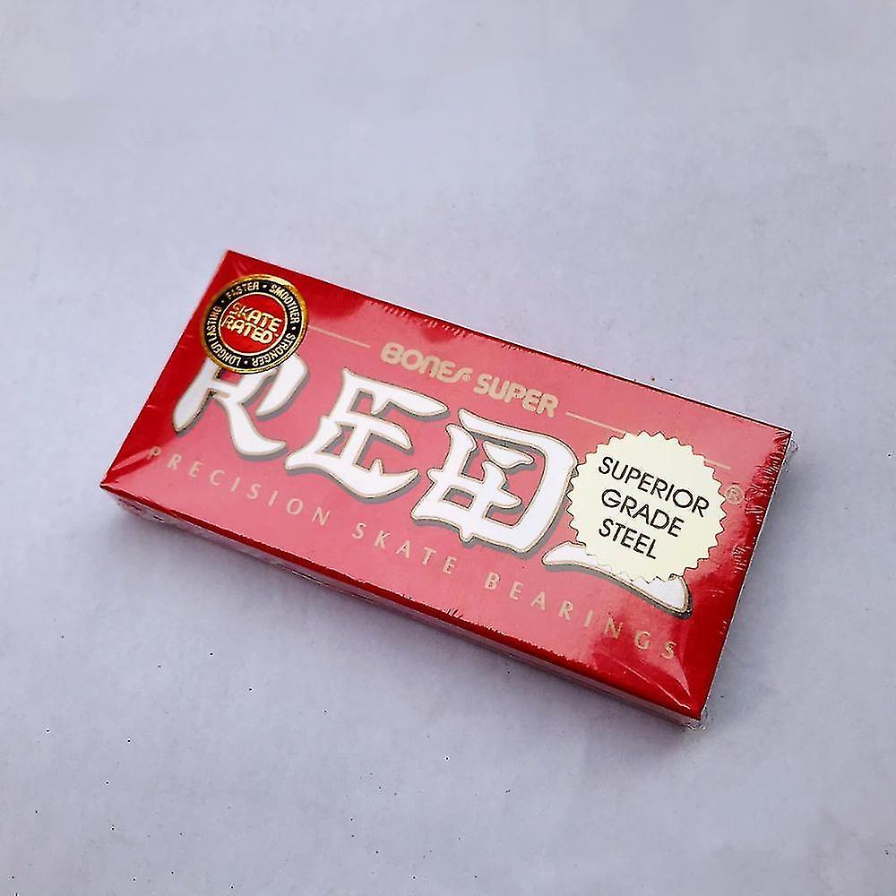 Red Super Skateboard Bearings Professional Level Small Fish Board
