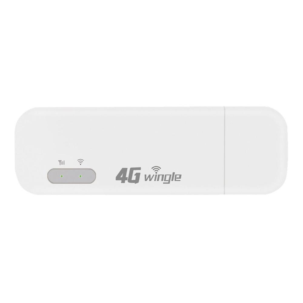 4g Wifi Router Usb Modem Mobile Wifi 150m Usb Wifi Dongle For Wireless Hotspot With Slot (white)