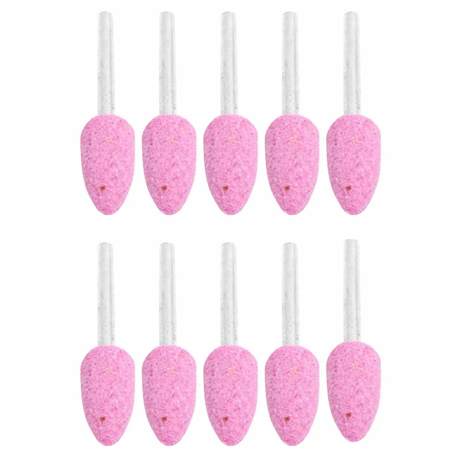 10 قطع طحن الحجر عجلة صلابة عالية قوي المعادن دائم طحن الحجر لتلميع