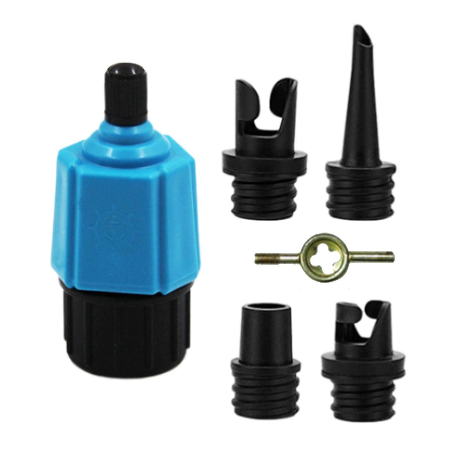 5x SUP Pumpe Adapter Schlauchboot SUP Kompressor Paddle Board Pumpe Adapter blau