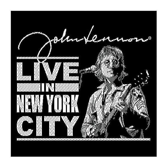 John Lennon Live In New York City Patch
