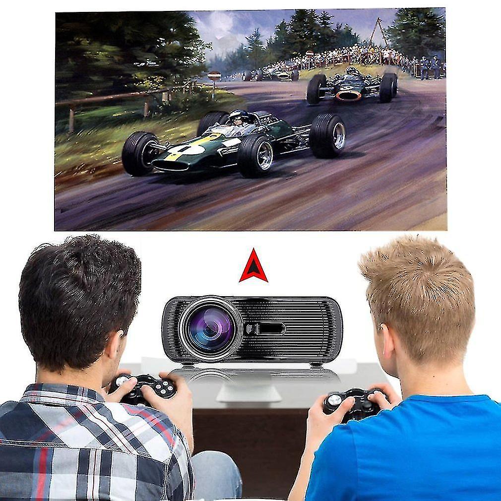 1000 Lumen Portable Hd 3d Led Projector Home Cinema Theater Vga Usb Av Hdmi