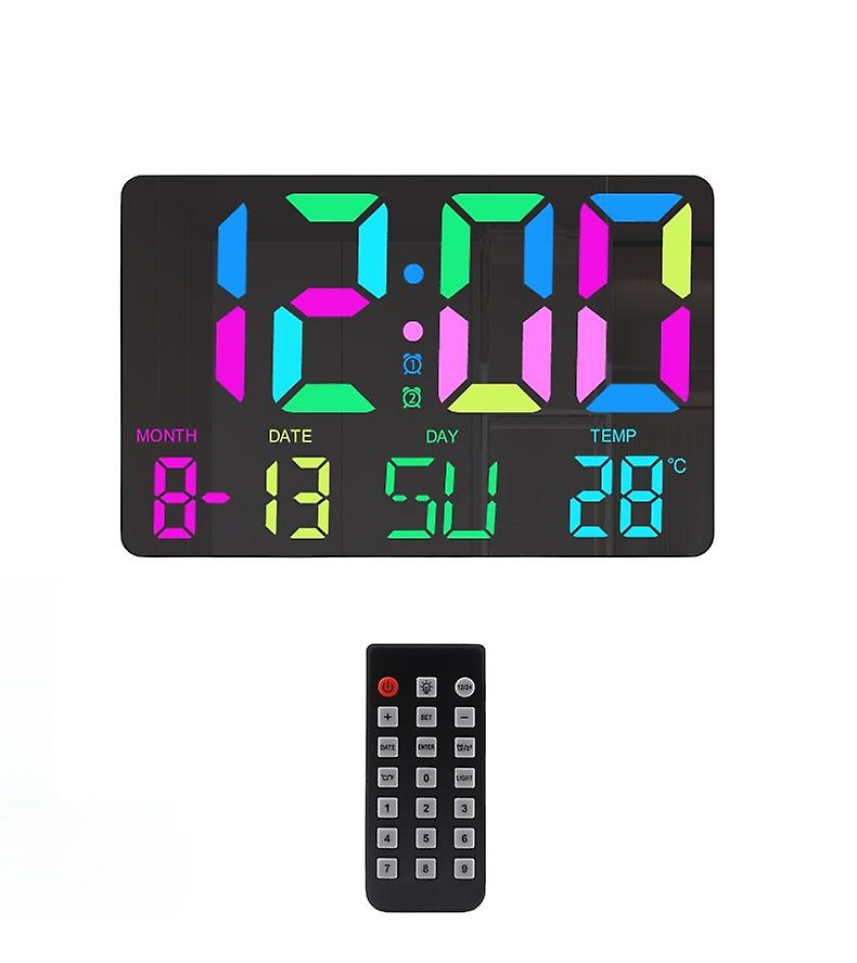 INF Digital klocka med RGB LED-display
