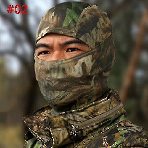 Balaclavas Mountain Forest Bionic Terrain Camouflage Motorcycle Cycling Balaclava Hats Army Camouflage All
