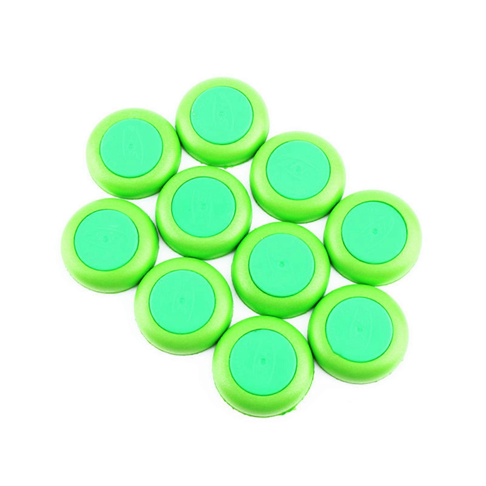 Whole 10pcs Soft Refill Disc Green for Bullet Accessory for Kids Boy
