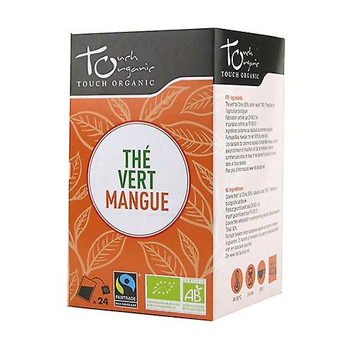Mango organic green tea 24 packets of 43g