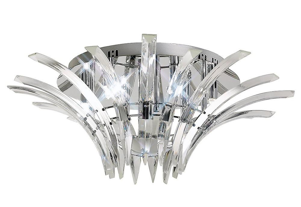 Sinclair Ceiling 6 Light Polished Chrome