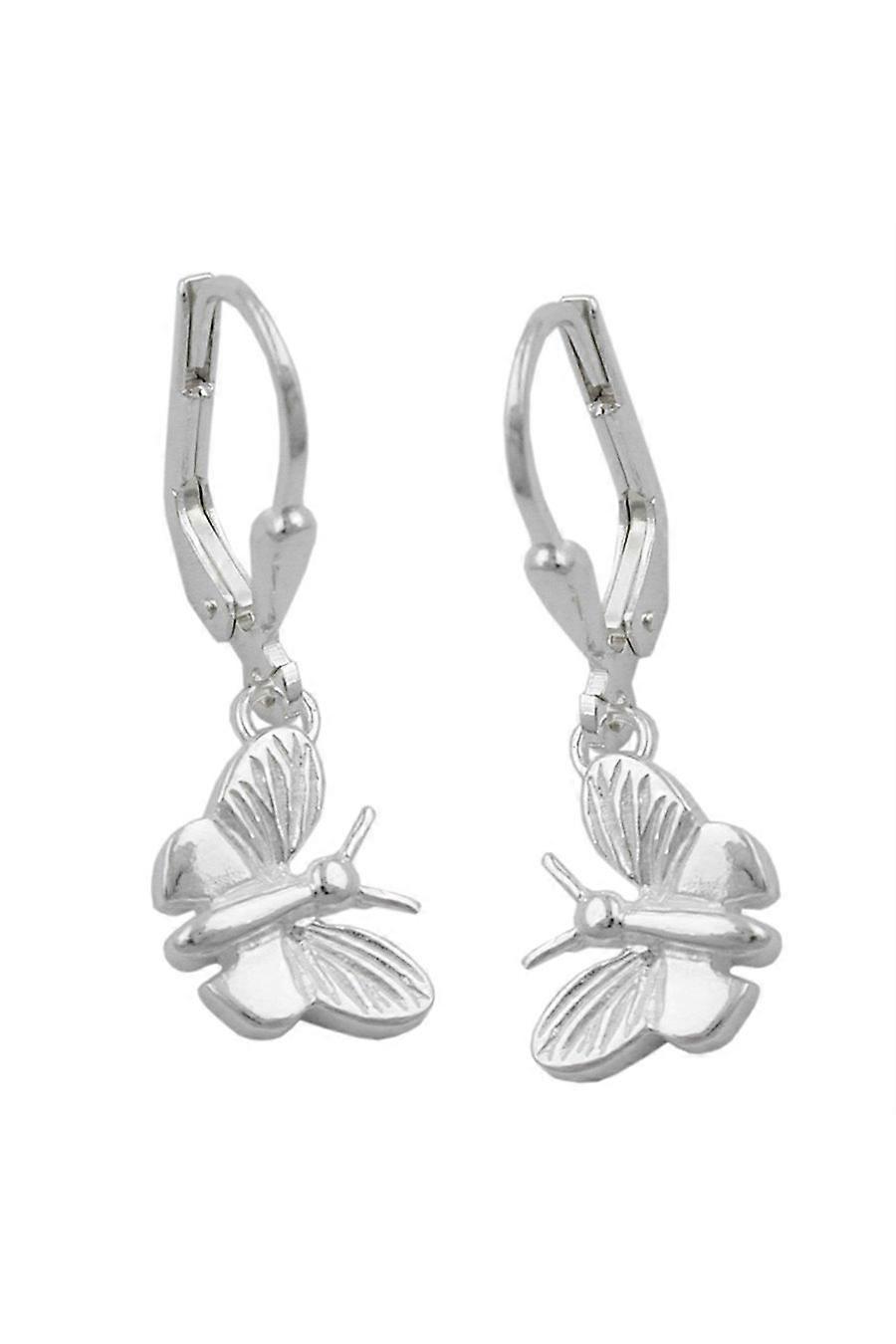 Leverback Earrings Butterfly Silver 925 - Gl91509