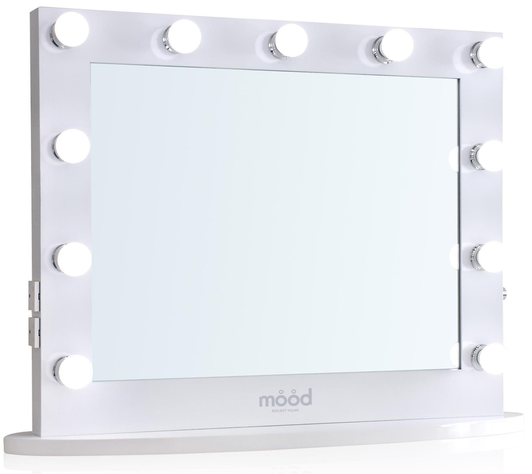 Hollywood Mirror 65 x 80cm Dressing Table or Wall Mounted Vanity