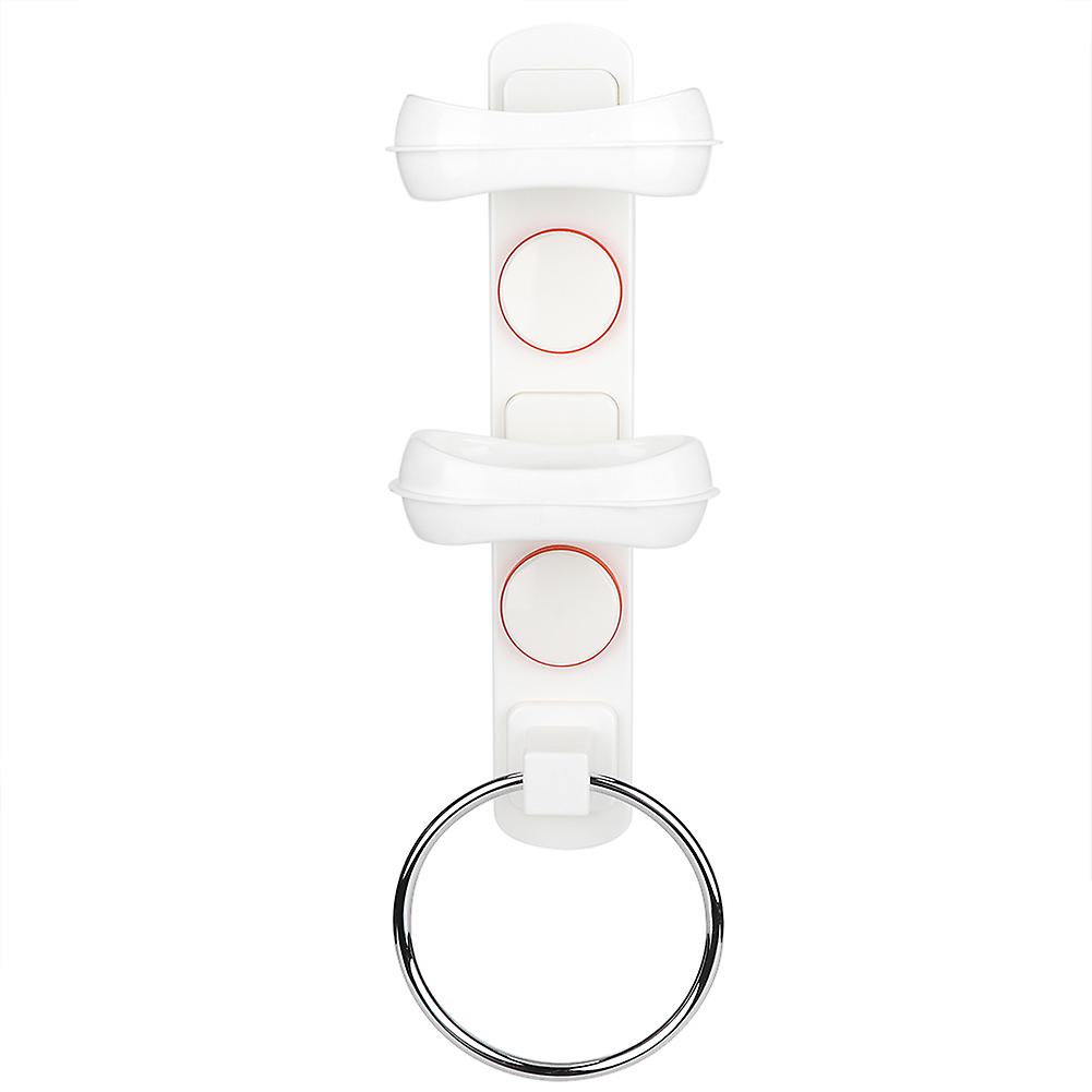 Strong Suction Cup Multipurpose Bathroom Organizer Towel Ring Soap Dish