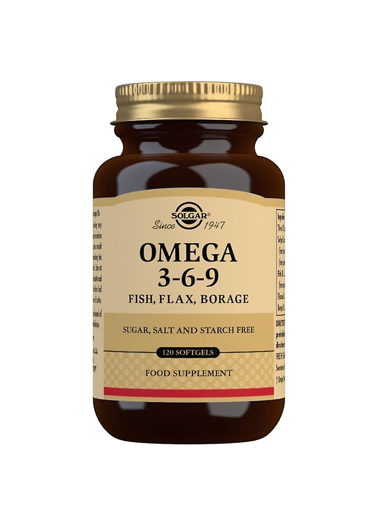 Solgar Omega 3-6-9 - 120 Softgels