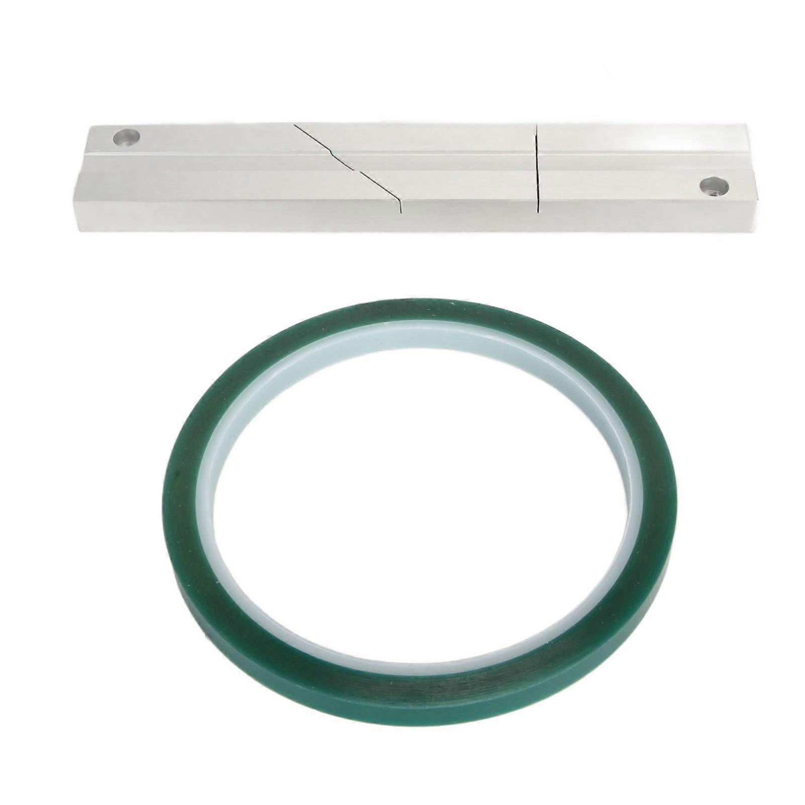 1/4 10 Inch Tape Splicing Set Adjustable Professional Tape Splicing Block Open Reel Tape Media for Revoxsonido