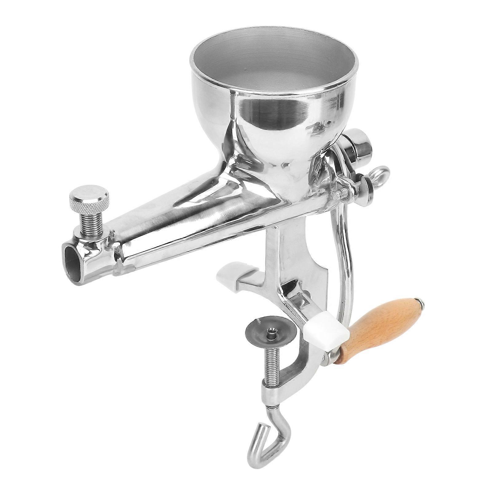 Stainless Steel Manual Wheatgrass Juicer Hand Fruit Vegetables Squeezer for Juicing Celery Kale Spinach Parsley Pomegranate Apple Grape