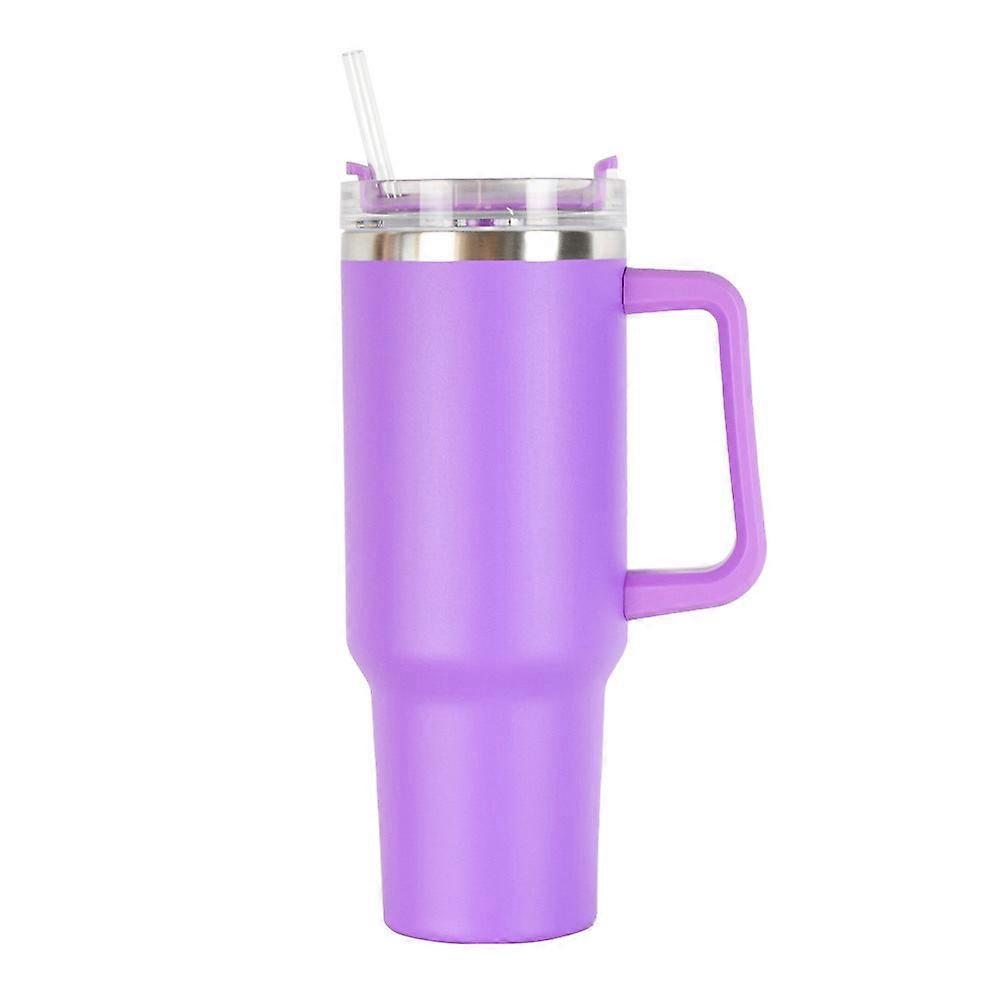 40oz μπουκάλι λαβής από ανοξείδωτο χάλυβα Κύπελλο αυτοκινήτων Διπλό στρώμα κενό παγωμένο κύπελλο μπύρας Κύπελλο υπαίθρια φορητή μόνωση ταξιδιού