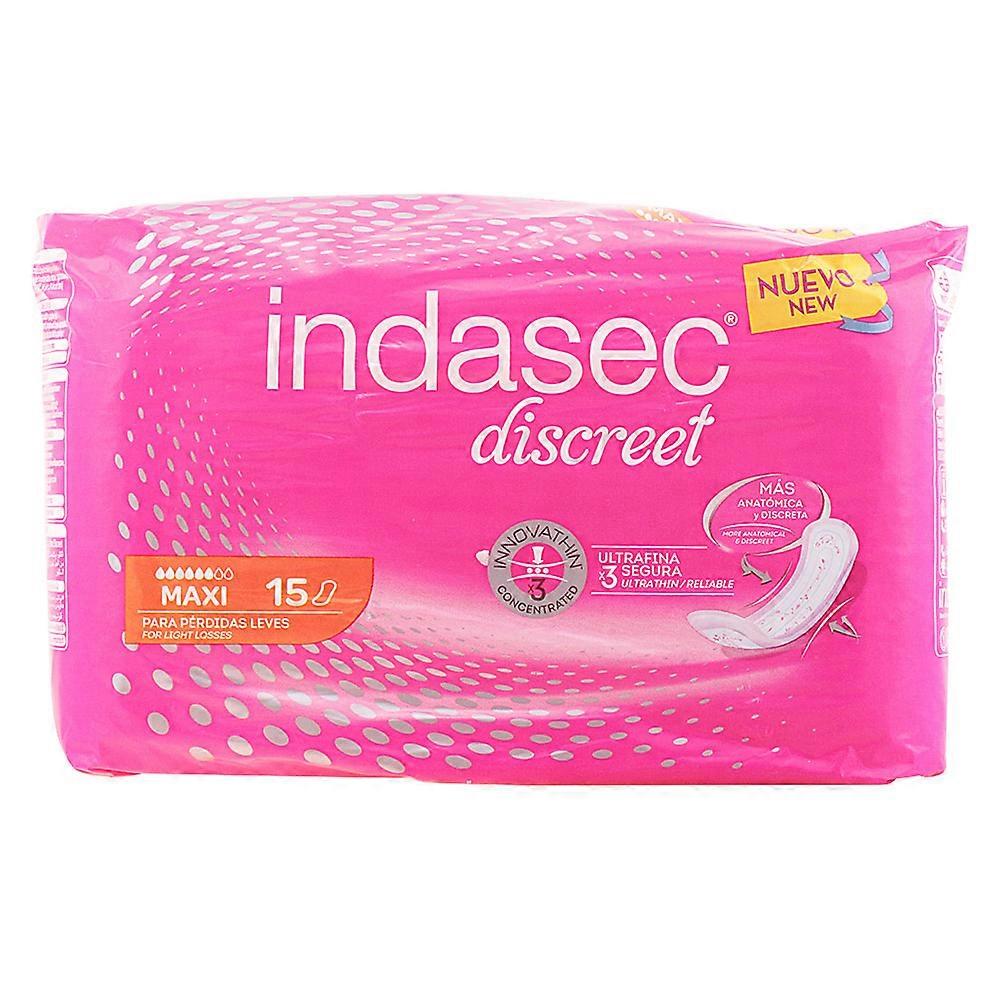 DISCREET maxi incontinence pads 15 units