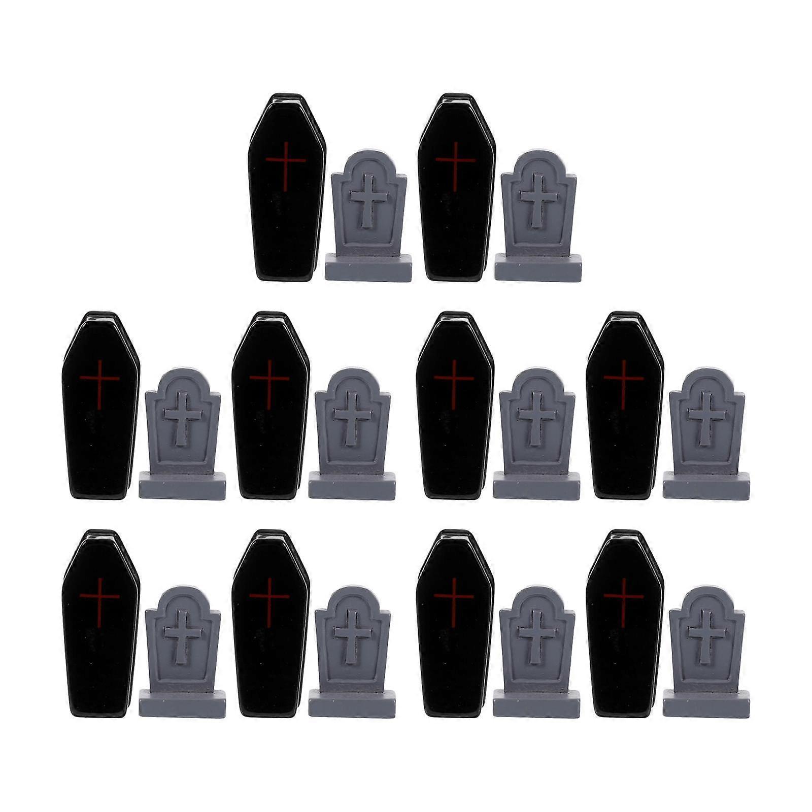 20x figurines miniatures décorations d’Halloween pour jardin de pot de fleurs de cour