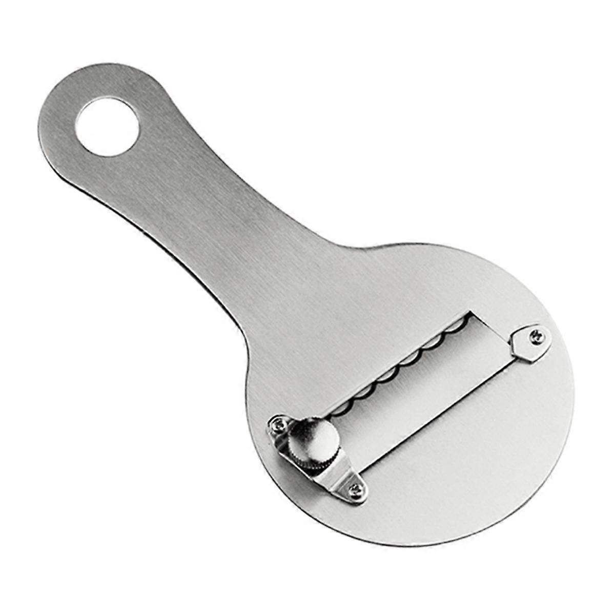 松露切片器不锈钢巧克力奶酪剃须刀，带光滑刀片厨房配件