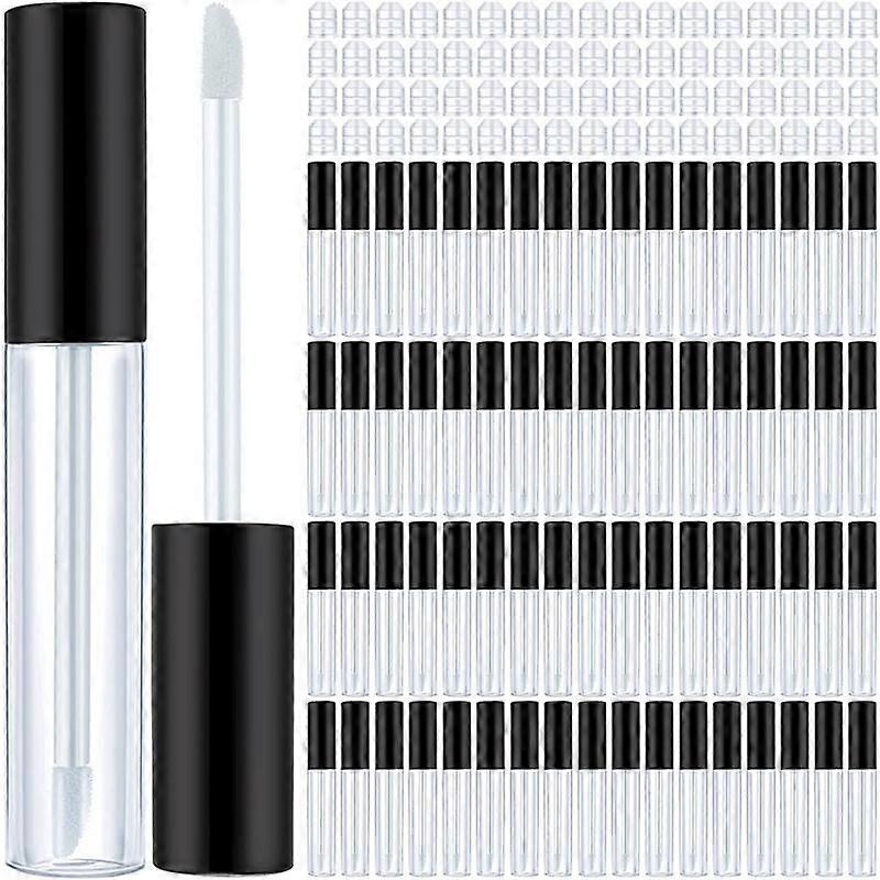 100 pezzi 10 ml vuoti Lip Gloss Tubi Clear Mini Refillable Lip Balm Gloss Containers Bottiglie Plastica Lip Gloss Containers
