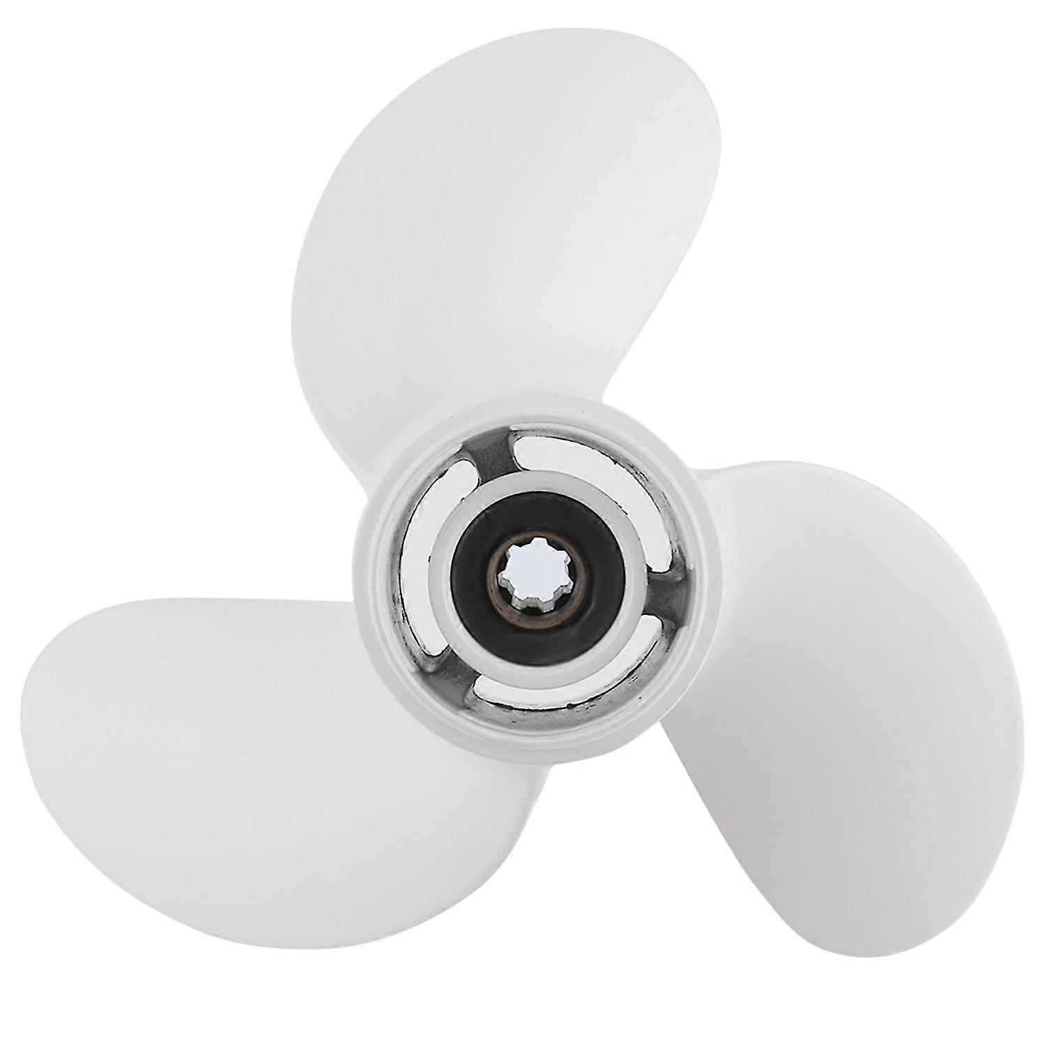 Propeller 7 Spline Tooth 3 Blades 6G14594100EL 8 1/2 X 8 1/2 Fit for Yamaha Outboard Engine 68HP