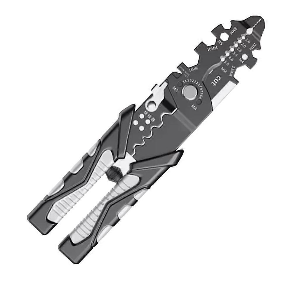 25-in-1 Multifunctional Wire Stripper Crimper Cable Cutter Pliers