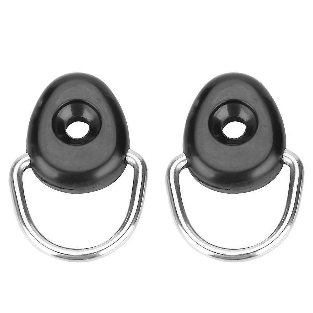 2pcs Kayak D Ring Tie Down Loop Safety Deck Fitting Accessory Parts