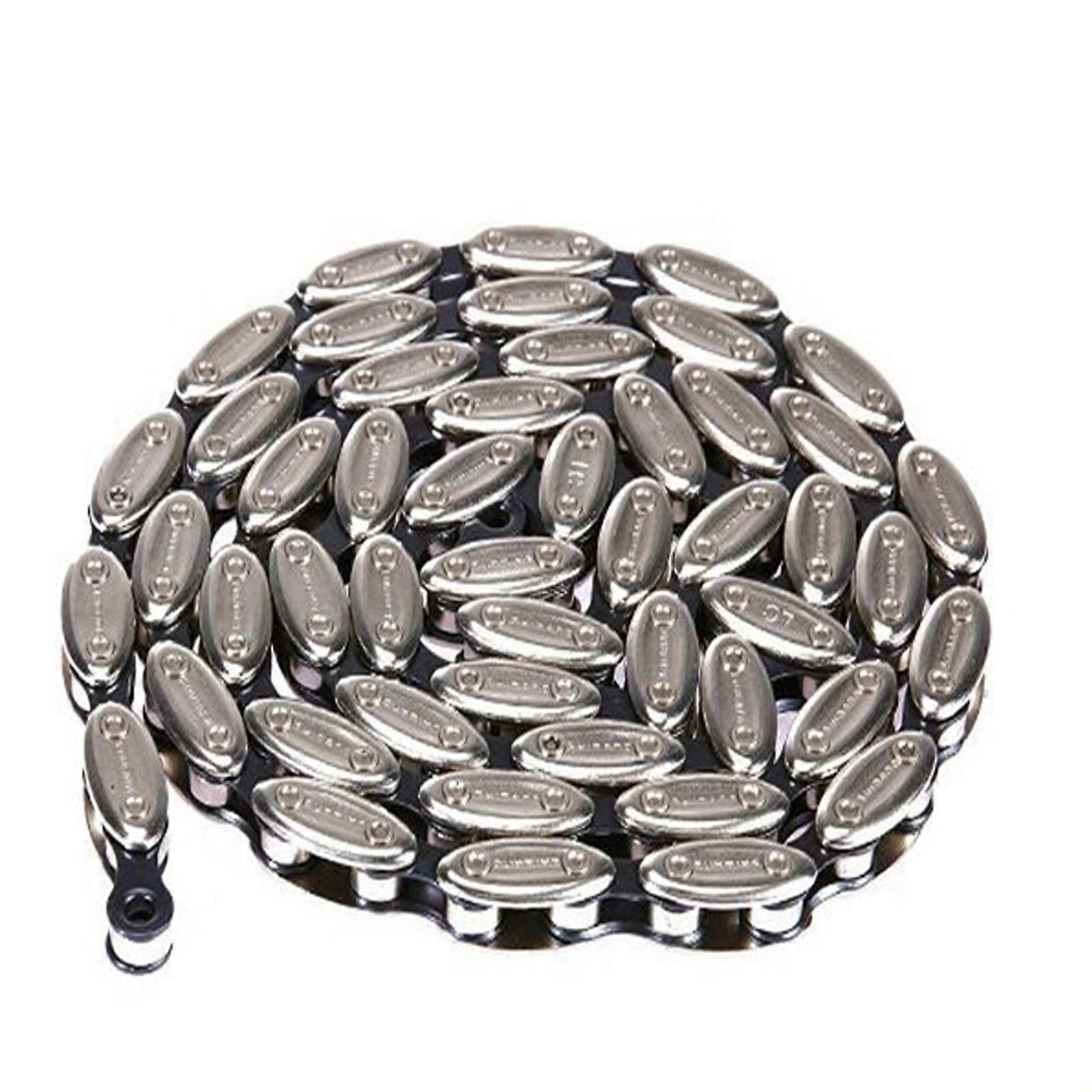 100 Link W/Master Link Fixed Gear Road Bike BMX Single Speed Olive Bicycle Chain fq