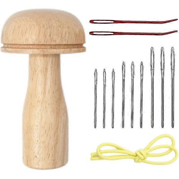 Darting needle with cute darning sponge 13 pcs Sewing kit