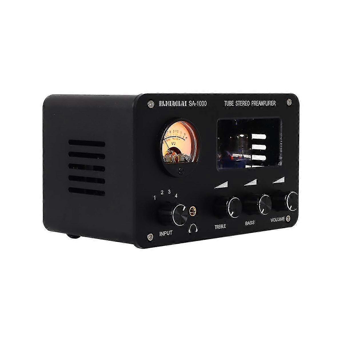 Sa1000 Hifi Lossless Switching Audio Selector 4 In 2 Out Tube Headphone Power Front Stage Amplifie